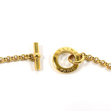 CELINE Necklace vintage metal gold Women Second hand