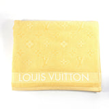 LOUIS VUITTON towel R96537 Beach towel bath towel cotton yellow unisex Used