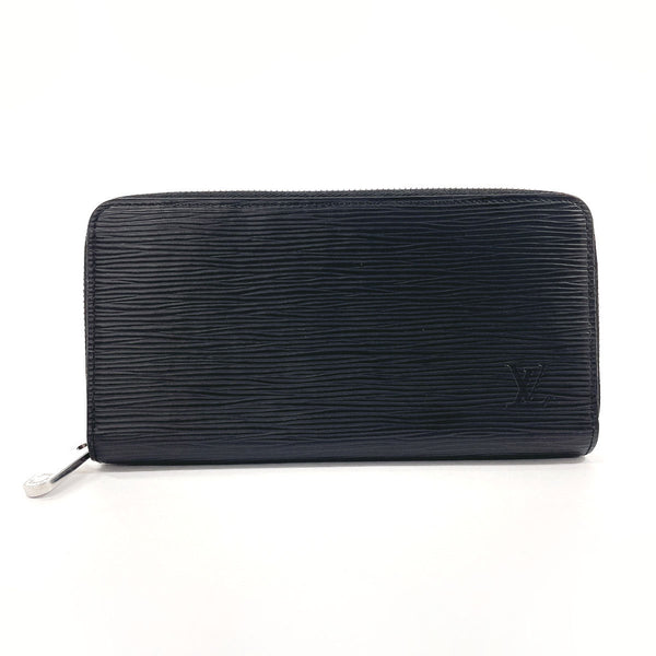 LOUIS VUITTON purse M61857 Zippy wallet Epi Leather Black Black mens Second hand