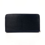 LOUIS VUITTON purse M61857 Zippy wallet Epi Leather Black Black mens Used