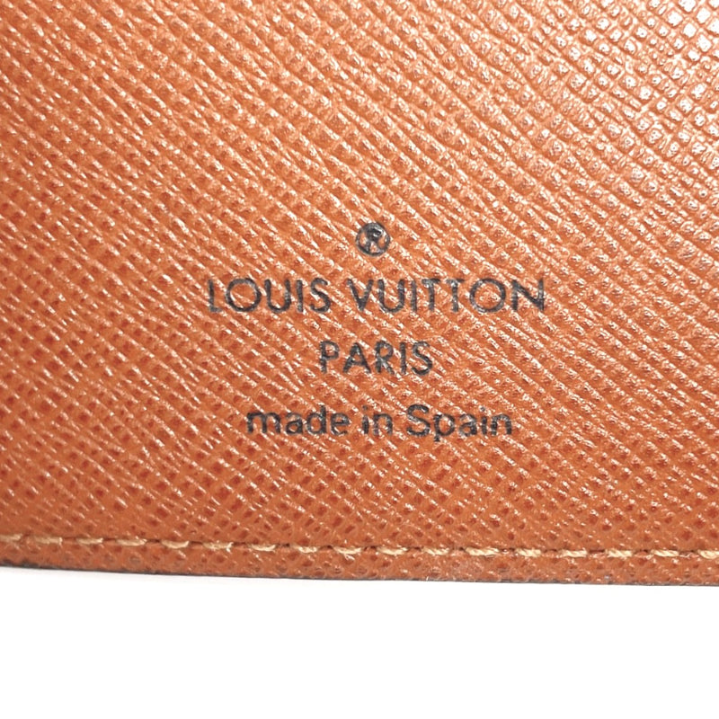 LOUIS VUITTON Notebook cover R20005 Agenda PM Monogram canvas Brown unisex Used