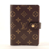 LOUIS VUITTON Notebook cover R20005 Agenda PM Monogram canvas Brown unisex Used