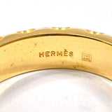 HERMES scarf ring metal gold Women Used