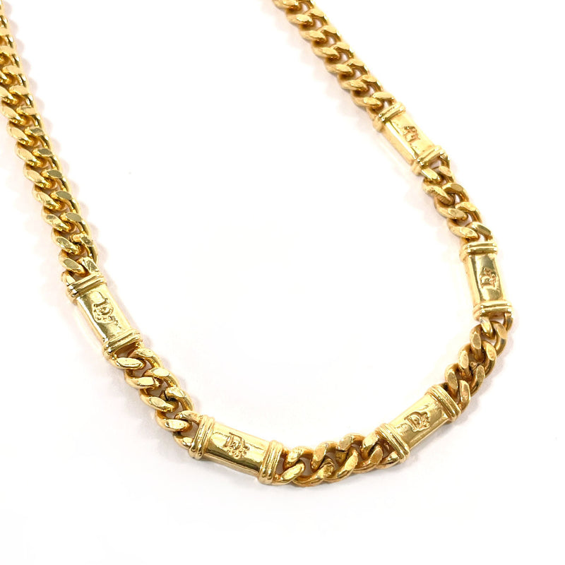 Christian Dior Necklace Chain metal gold Women Used