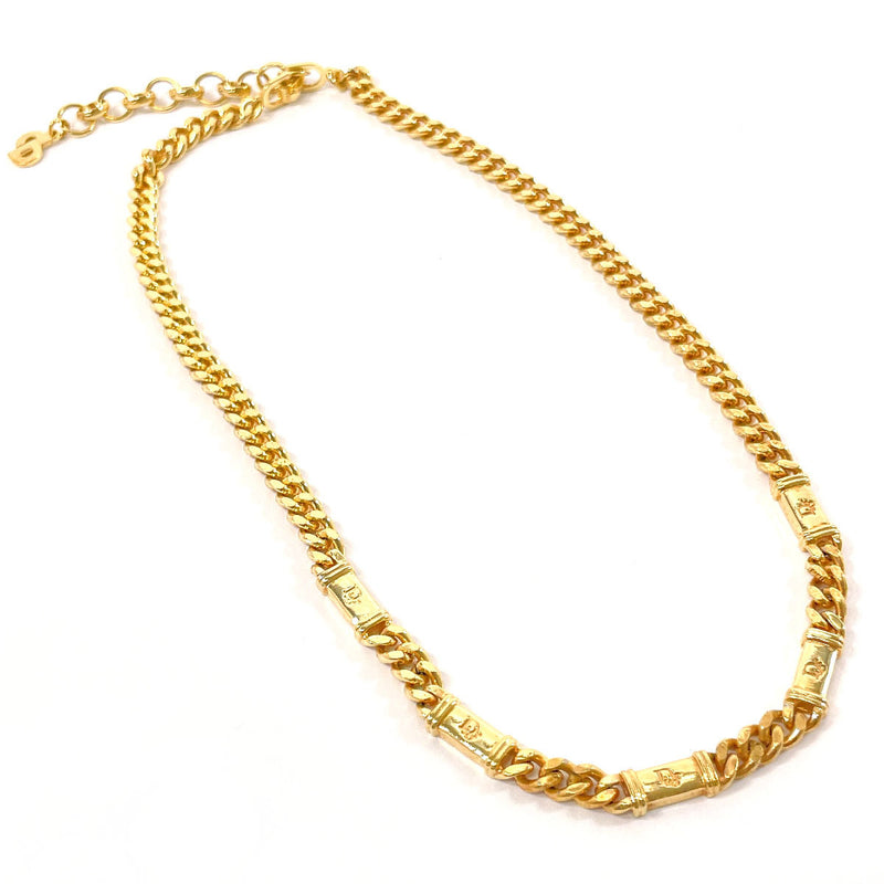 Christian Dior Necklace Chain metal gold Women Used