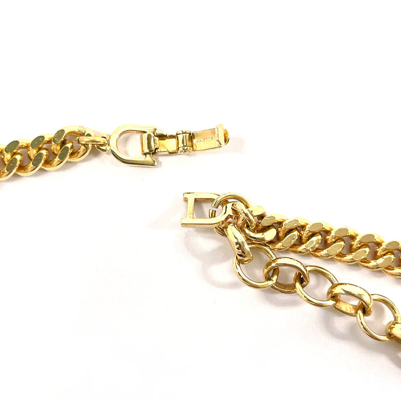 Christian Dior Necklace Chain metal gold Women Used