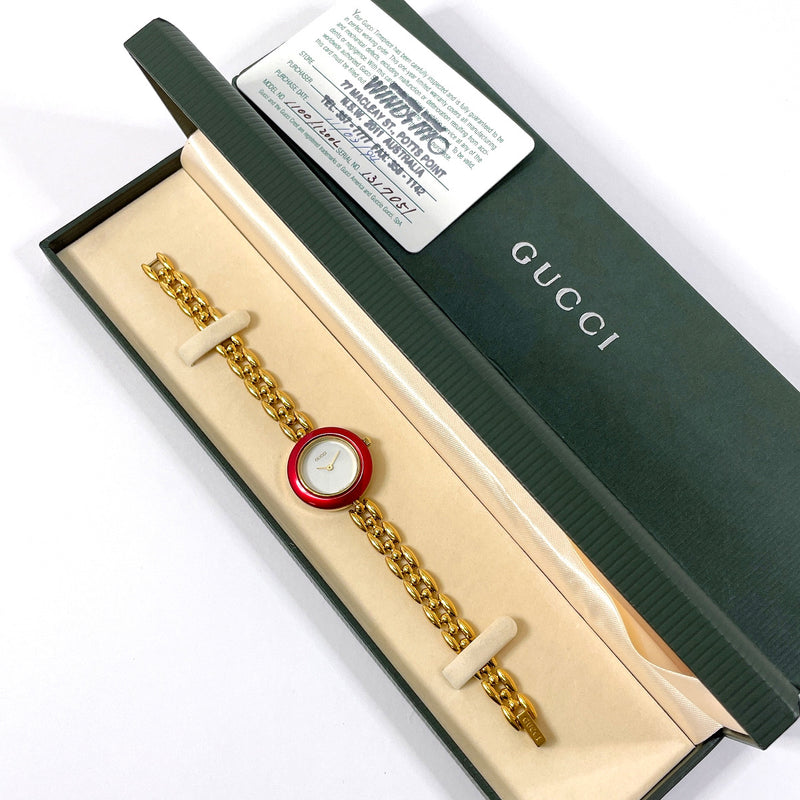 GUCCI Watches 11/12.2 Change bezel Gold Plated gold gold Women Used