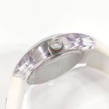 GUCCI Watches 137.3 sink Stainless Steel/rubber Silver Silver Women Used