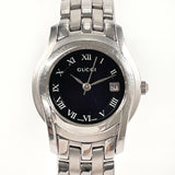 GUCCI Watches 5500L Stainless Steel/Stainless Steel Silver Silver Women Used