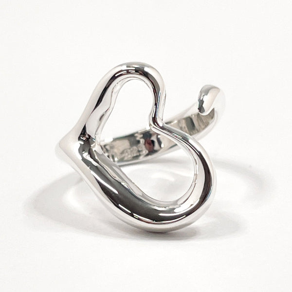 TIFFANY&Co. Ring Open heart Elsa Peretti Silver925 #9.5(JP Size) Silver Women Used