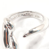 TIFFANY&Co. Ring Open heart Elsa Peretti Silver925 #9.5(JP Size) Silver Women Used