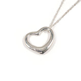 TIFFANY&Co. Necklace Open heart Elsa Peretti Silver925 Silver Women Second hand