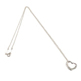 TIFFANY&Co. Necklace Open heart Elsa Peretti Silver925 Silver Women Second hand