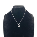 TIFFANY&Co. Necklace Open heart Elsa Peretti Silver925 Silver Women Second hand