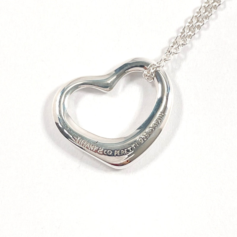 TIFFANY&Co. Necklace Open heart Elsa Peretti Silver925 Silver Women Used