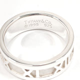 TIFFANY&Co. Ring Atlas Silver925 #9(JP Size) Silver Women Used