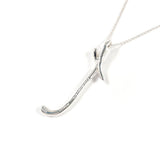 TIFFANY&Co. Necklace Letter T Initial Elsa Peretti Silver925 Silver Women Second hand