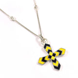 GUCCI Necklace cross Silver925 Silver unisex Second hand