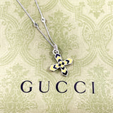 GUCCI Necklace Cross GG Silver925 Silver unisex Second hand