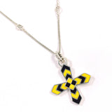 GUCCI Necklace cross Silver925 Silver unisex Second hand