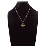 GUCCI Necklace cross Silver925 Silver unisex Second hand