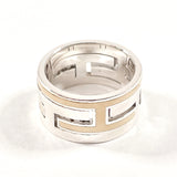 HERMES Ring Move ash Silver925 #9(JP Size) Silver Silver Women Used