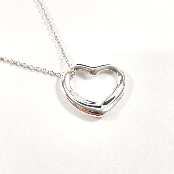 TIFFANY&Co. Necklace Open heart Elsa Peretti Silver925 Silver Women Used