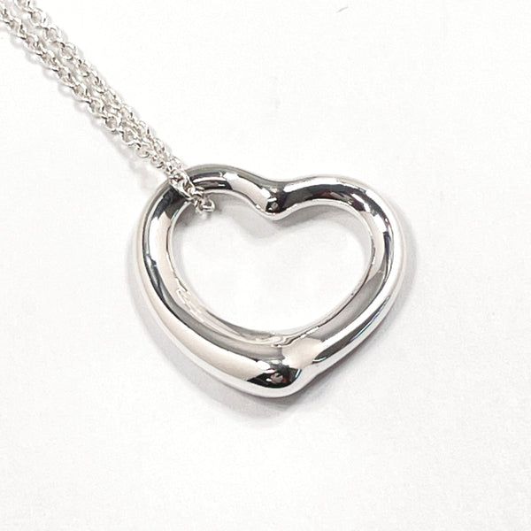 TIFFANY&Co. Necklace Open heart Elsa Peretti Silver925 Silver Women Used