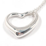 TIFFANY&Co. Necklace Open heart Elsa Peretti Silver925 Silver Women Used