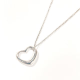 TIFFANY&Co. Necklace Open heart Elsa Peretti Silver925 Silver Women Used