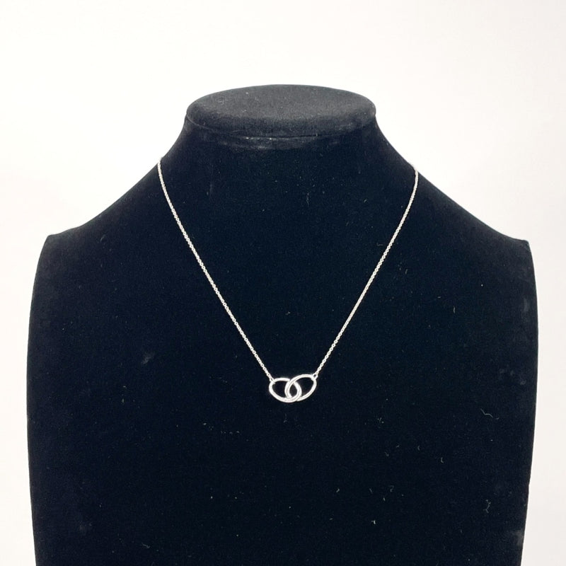 TIFFANY&Co. Necklace Double loop Elsa Peretti Silver925 Silver Women Used