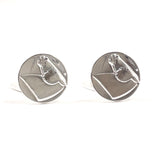 Georg Jensen cuffs Hose motif Silver925 Silver mens Second hand