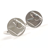 Georg Jensen cuffs Hose motif Silver925 Silver mens Second hand