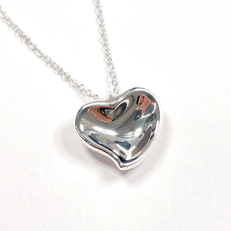 TIFFANY&Co. Necklace Full heart Elsa Peretti Silver925 Silver Women Used