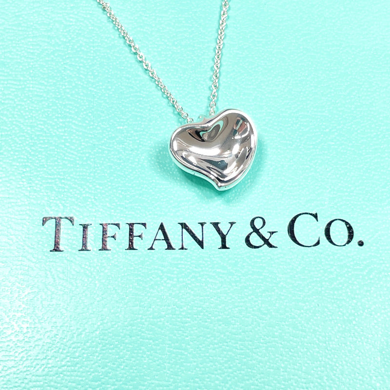 TIFFANY&Co. Necklace Full heart Elsa Peretti Silver925 Silver Women Used