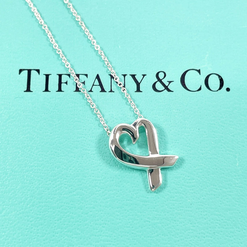 TIFFANY&Co. Necklace Loving heart Paloma Picasso Silver925 Silver Women Used