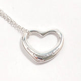 TIFFANY&Co. Necklace Open heart Elsa Peretti Silver925 Silver Women Used