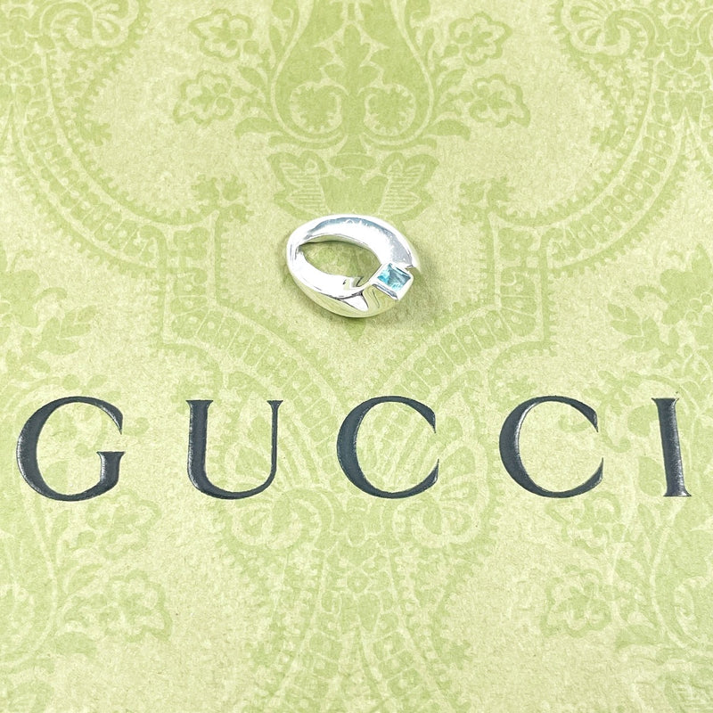 GUCCI Pendant top Silver925/Blue Topaz Silver unisex Used