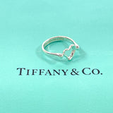 TIFFANY&Co. Ring Open heart Elsa Peretti Silver925 #12(JP Size) Silver Women Used