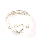 TIFFANY&Co. Ring Open heart Elsa Peretti Silver925 #12(JP Size) Silver Women Used