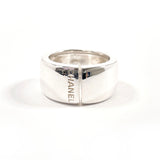 CHANEL Ring logo Silver925 #US 5 1/4 Silver Women Second hand