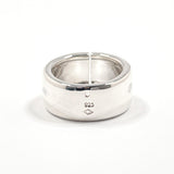 CHANEL Ring logo Silver925 #11(JP Size) Silver Women Used