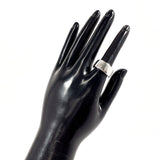CHANEL Ring logo Silver925 #US 5 1/4 Silver Women Second hand