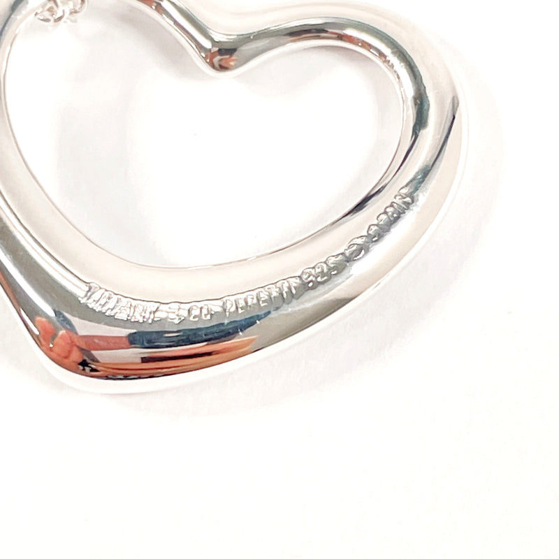 TIFFANY&Co. Necklace Open heart Elsa Peretti Silver925 Silver Women Used