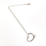 TIFFANY&Co. Necklace Open heart Elsa Peretti Silver925 Silver Women Used