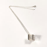 TIFFANY&Co. Necklace Atlas cube Silver925 Silver Women Used