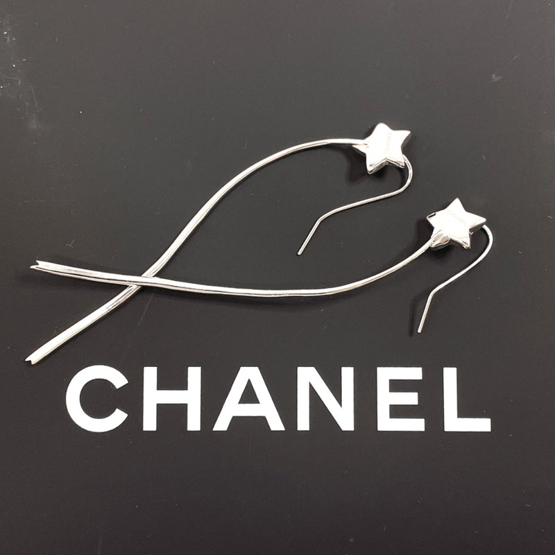 CHANEL earring Silver925 Silver Women Used