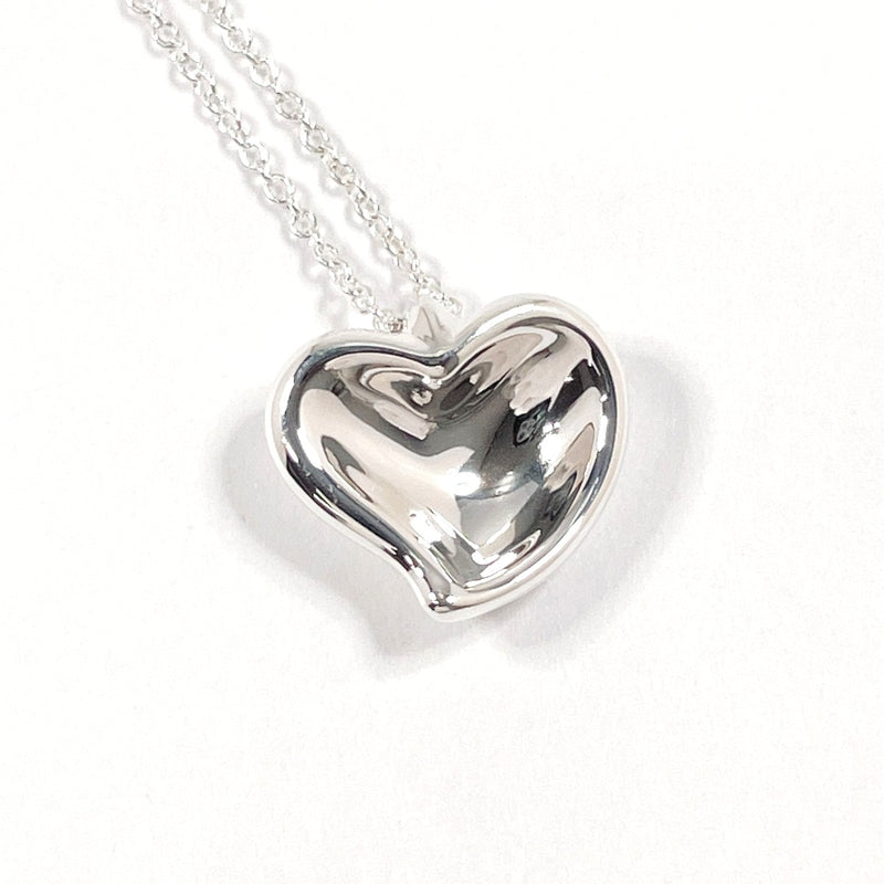 TIFFANY&Co. Necklace Curved heart Elsa Peretti Silver925 Silver Women Second hand