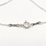 TIFFANY&Co. Necklace Curved heart Elsa Peretti Silver925 Silver Women Second hand