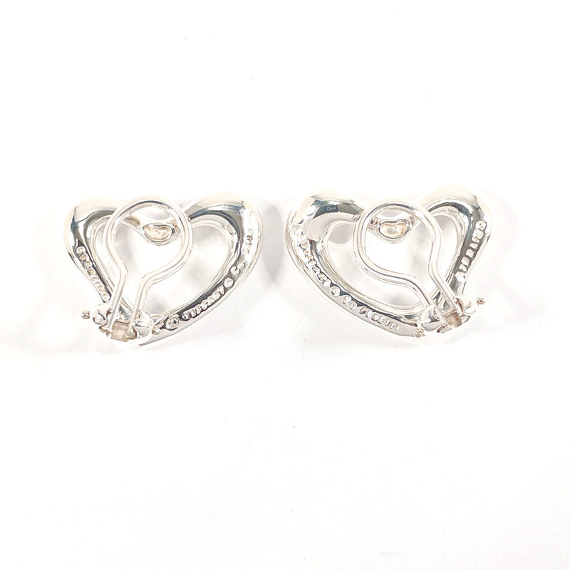 TIFFANY&Co. Earring Open heart Elsa Peretti Sterling Silver Silver Women Used